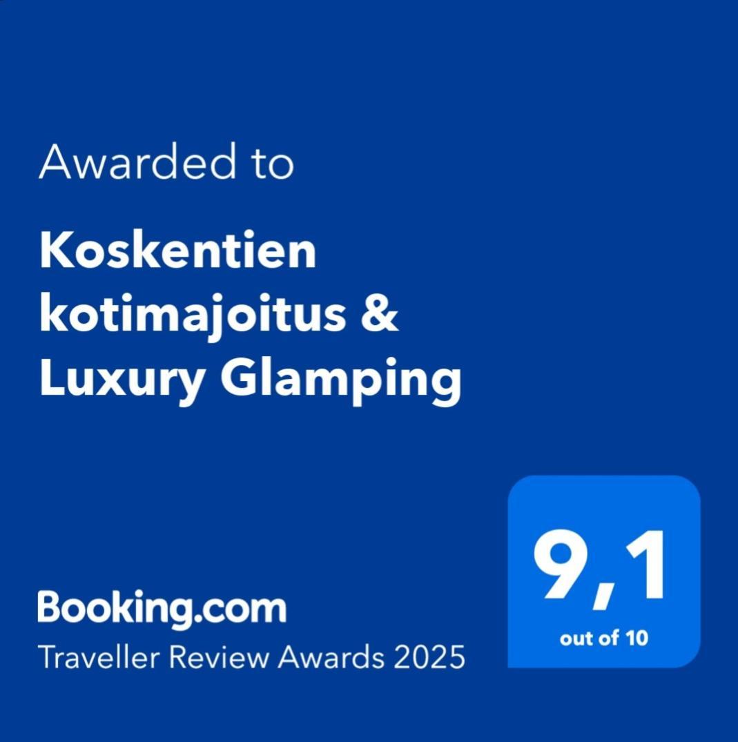 Koskentien Kotimajoitus & Luxury Glamping Apartment Jamsa Exterior photo